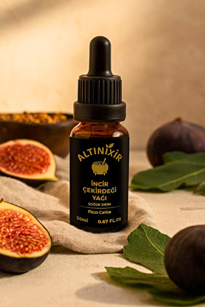 ALTINİXİR Incir Çekirdeği Yağı Soğuk Sıkım 20ml
