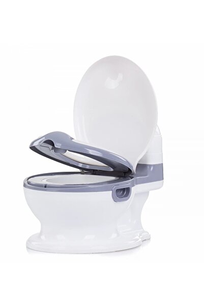 Little Mom Olita pentru copii, Little Mom Baby Potty Grey, model realist, cu ...