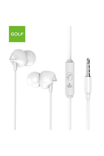 Golf سماعات أذن GF-M 25 باللون الأبيض