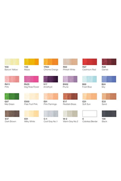 Copic Sketch 24lü Çantalı Starter Set