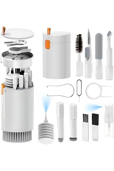 Generic 20 in 1 Multifunctional Cleaning Kit for Apple Airpods, iPhone, Pad Charging Port, Repair Cleaner To