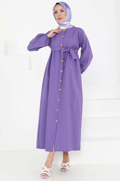 TOFİSA Dress Lilac - 27289