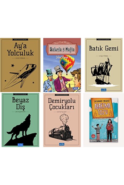 Parıltı Yayınları PARILTI YAYINLARI ORTAOKUL 6 KİTAP SET VE ŞERMİN YAŞAR ABAR...