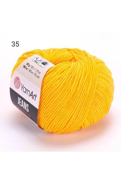 Yarnart YarnArt Jeans thread, color number 35, 1 spool