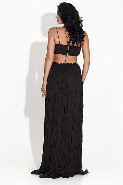 BOGAS Long Black Women's Dress Lalania