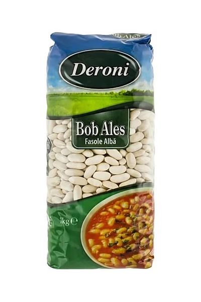 DERONİ Medium bean white beans, Deroni Bob Ales, 900 g