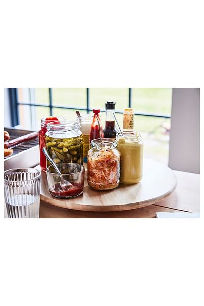 IKEA Lazy Susan, solid wood, 39 cm