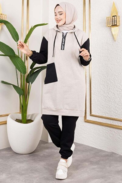 MG Διπλό Σετ Φόρμας ΠΕΤΡΑ ΜΑΥΡΟ