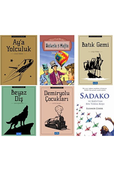 Beyaz Balina Yayınları BEYAZ BALİNA YAYINLARI SADAKO VE PARILTI YAYINLARI 6 K...