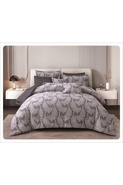 Red Rose Rosie Microfiber DOUBLE Bedding Set - 8 PIECE
