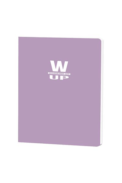 PIGNA A4 Notebook, 60 Sheets, Ruled, Material PP, Cover 230 gsm, Purple, Working Up, Pigna