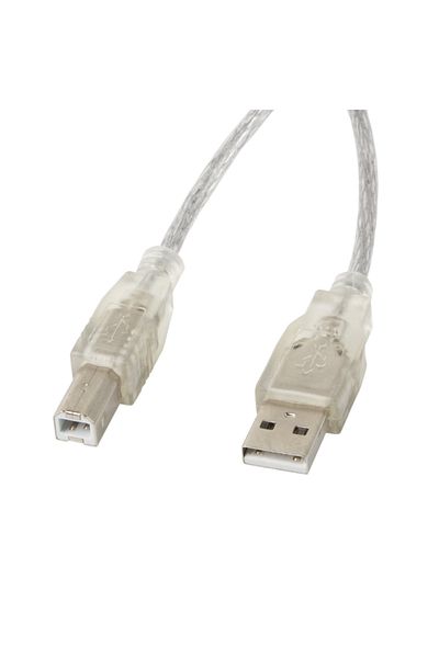 Lanberg USB 2.0 printer cable, Lanberg 41356, length 3m, with ferrite, USB-A male to USB B male