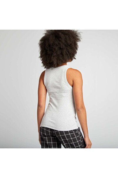 KIABI Ribbed pyjama vest top GREY