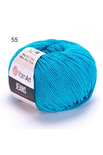 Yarnart YarnArt Jeans thread, color number 55, 1 spool