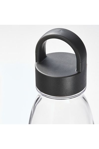 IKEA Water bottle, dark grey, 0.5 l