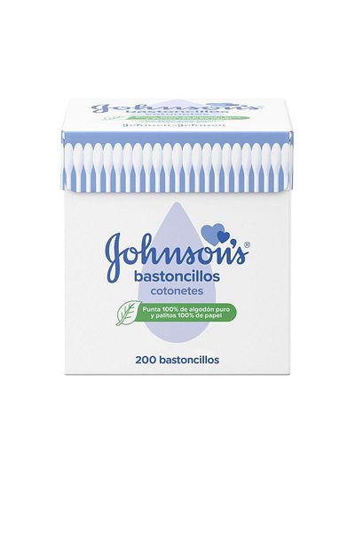 Johnson's Set Betisoare de urechi pentru bebelusi Johnson's BABY BASTONCILLOS 200 buc