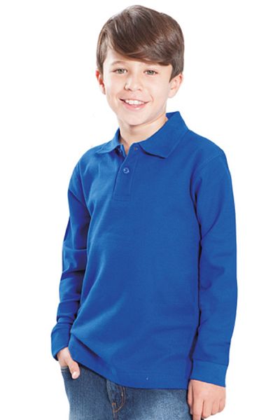 chulfa Long Sleeve School Uniform Sweet T-Shirt 2 Buttons Unisex