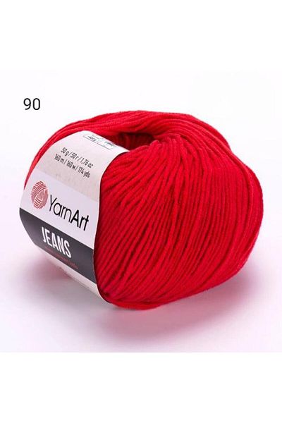 Yarnart YarnArt Jeans thread, color number 90, 1 spool