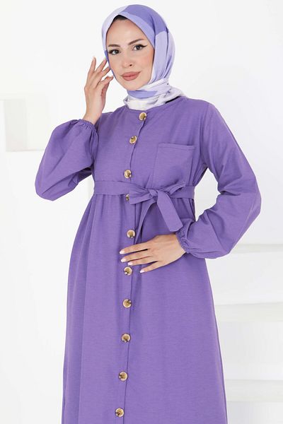 TOFİSA Dress Lilac - 27289