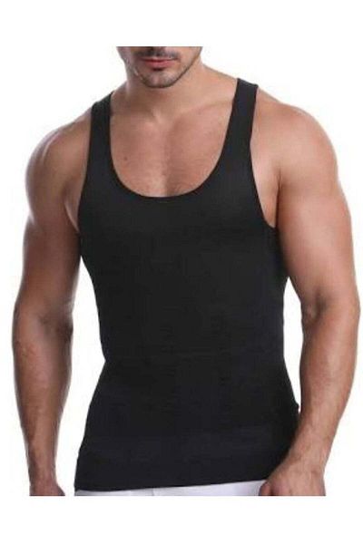 Generic Sweatshirts Vest Corset Underwear Body Shaper Slimming Men Sports Vest