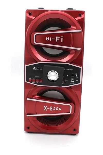 DLC Portable Bluetooth Wireless Speaker Fm Radio Sd Usb Mp3 Player