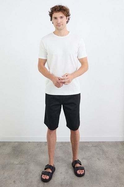 Fulla Moda Basic σορτς με δεμένη μέση και τσέπες