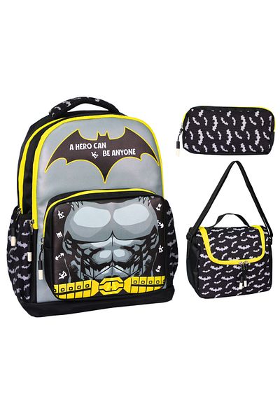 great bags Rucsac ortopedic pentru băieți, rezistent la apă, pentru școala primară, ghiozdan de lux cu suport pentru stilou