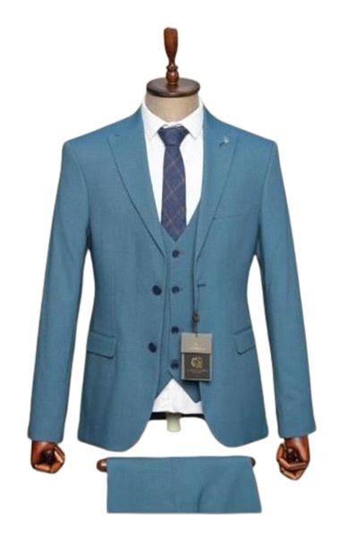 OEM Costum barbati, slim fit, 3 piese