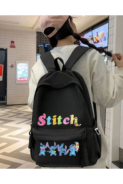 Touz Moda Stitch Printed School, Classroom, Course Backpack
