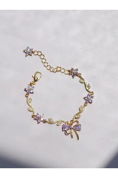 Reorah Collection Ribbon Garden Bracelet