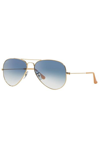 Ray-Ban Ray‑Ban RB3025 001/3F – Polished Arista Gold / Blue Gradient, 62 mm