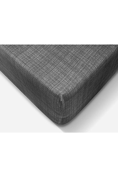 Mandaş Special Size-Battal Single Fitted Sheet (120X200)-K.Grey