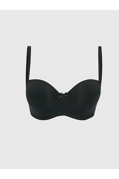 LC Waikiki Lcw Dream Black Underwire No Padding Straight Strapless Bra