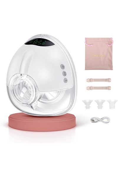 Generic Lulia Hands Free Electric Pumps Wearable with 4 Modes & 9 Levels, Portable, Rechargeable, Painless,