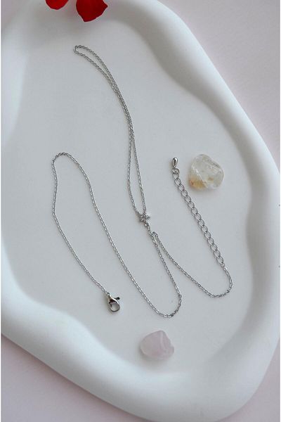 Sacce Scarves&Accessories Mini Starry Şahmeran Elegant Thin Single Star Detailed Şahmeran