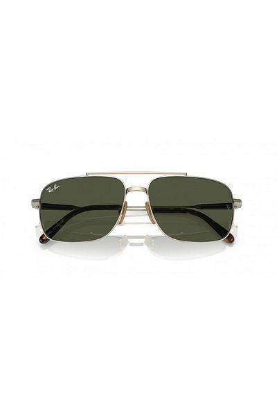 Ray-Ban Ray‑Ban RB8096 926531 – Ramă titanium Arista Gold, lentile Green sticlă, dim. 59 mm