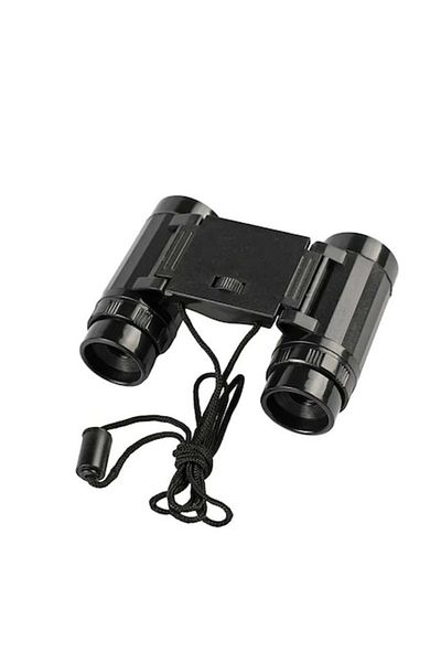 dalimag Mini Toy Binoculars for Kids - 2.5x26, Ideal for Nature Adventures, Black