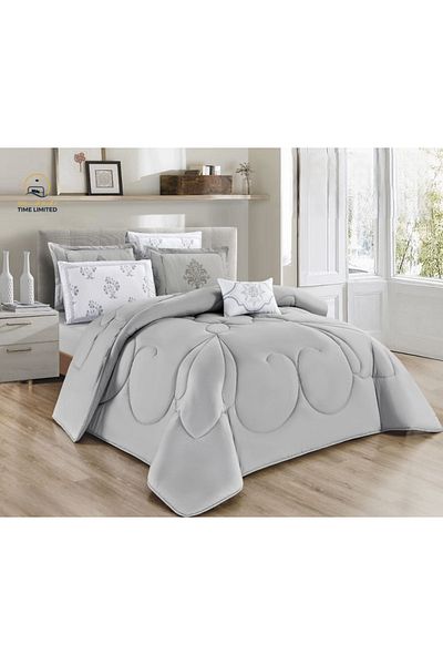 LIMITED Nova Microfiber Double Bedding Set – 7 Pieces