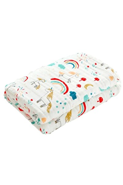 KERNOWSUN Prosop de muselină KERNOWSUN pentru copii 70x90cm, Animale