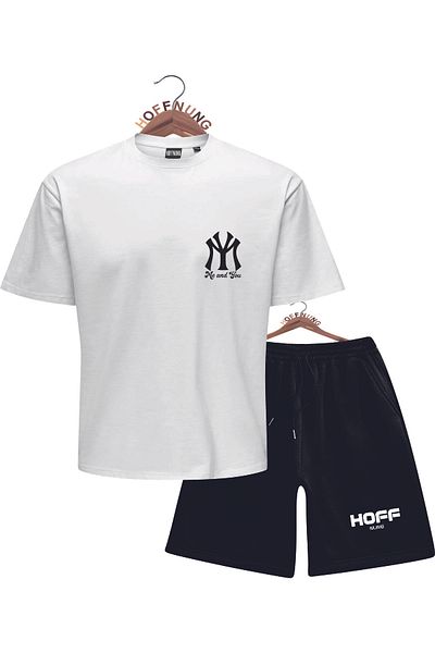 HOFFNUNG Unisex Men/Women Crew Neck m Y Me and You Printed Bottom Top Tracksuit Suit