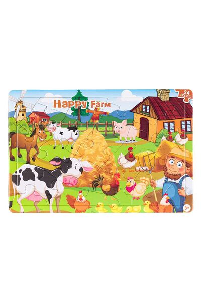 OEM Puzzle Animale de la Ferma & Fermier (24 de piese)