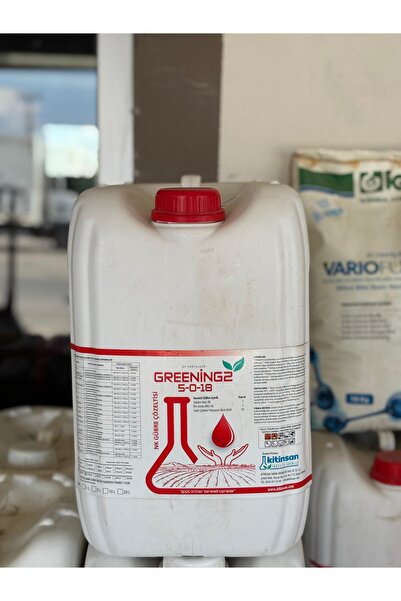 KİTİNSAN Kitinsan GreeninG2 5-0-18 NK Meyve Renklendirici ve Şişirici Damlama...