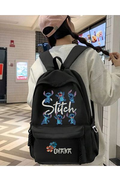 Touz Moda Stitch Printed School, Classroom, Course Backpack