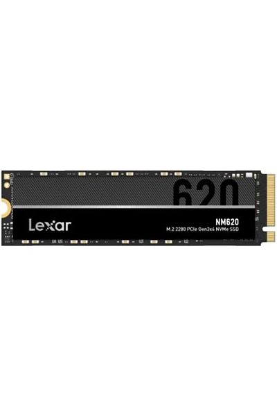 Lexar قرص SSD داخلي Lexar NM620، سعة 2 تيرابايت، PCIe Gen 4 x4