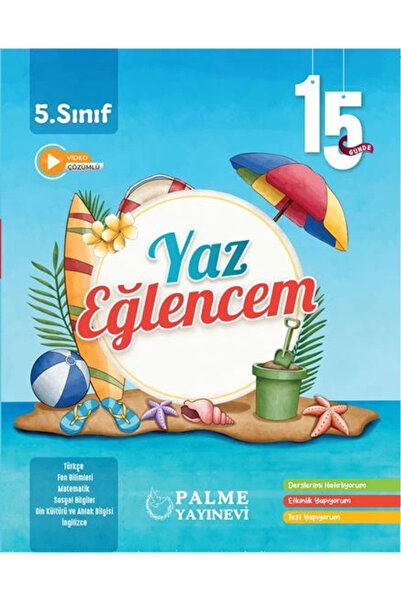 Palme Yayınevi Palme 5.Sınıf 15 Günde Yaz Eğlencem Yeni