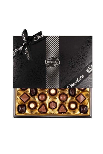 Bolçi Diamond Siyah Hediye Çikolata Kutu 250g