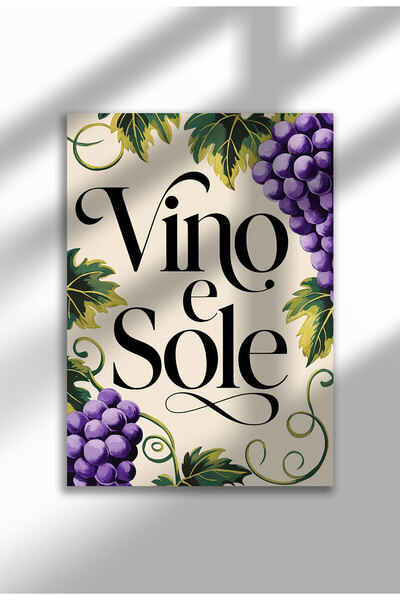 21mxm Imprimeu mediteranean, poster pe pânză cu fructe și flori, decor de per...