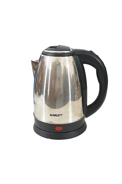 SCARLETT Cana Fierbator Scarlett 1500 W, 2 L, Oprire automata, Inox/Negru
