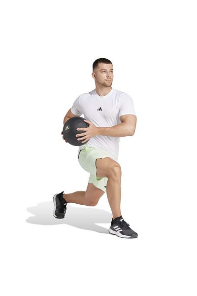 adidas Σχεδιασμένο για προπόνηση Ανδρικό μπλουζάκι με λευκή λαιμόκοψη