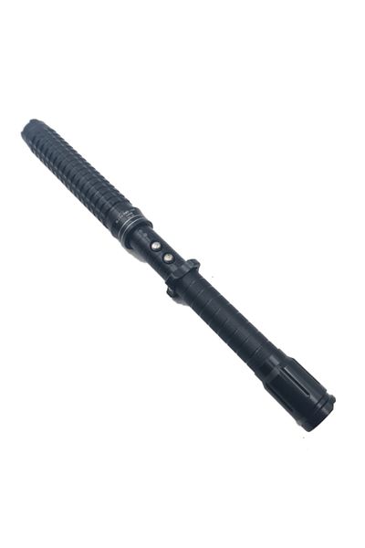 dalimag X10 Flexible Baton Flashlight with Electroshock for Self-Defense, Rechargeable, Aluminum, 42 cm, N